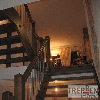 Holztreppe