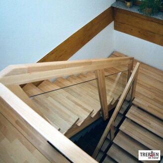 Holztreppe