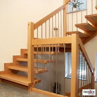 Holztreppe