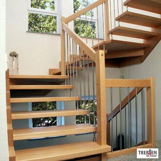 Holztreppe