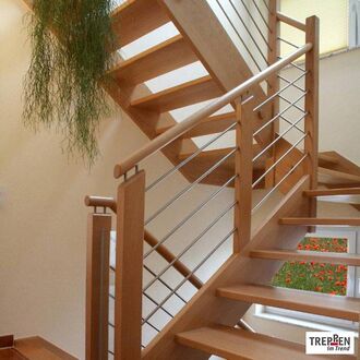 Holztreppe