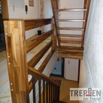 Holztreppe
