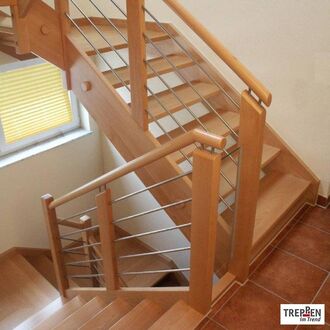 Holztreppe