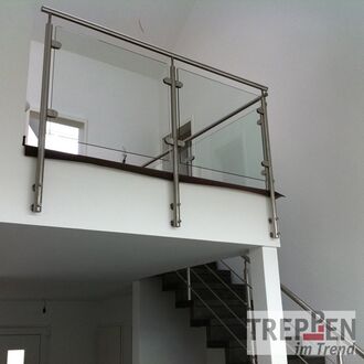 Holztreppe mit Longlife-Stufen