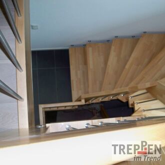 Holztreppe