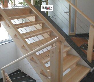 Holztreppe
