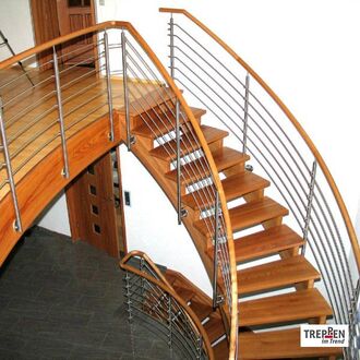 Holztreppe