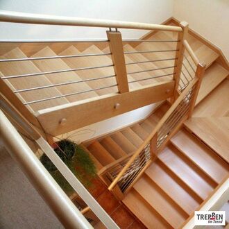 Holztreppe