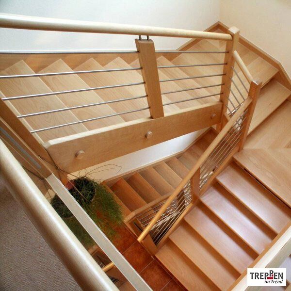 Holztreppe