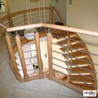 Holztreppe