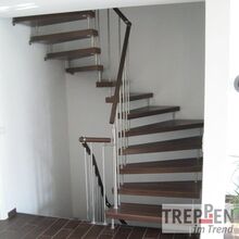 Holztreppe mit Longlife-Stufen