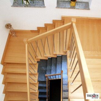 Holztreppe