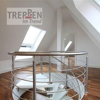 Holztreppe mit Longlife-Stufen