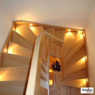 Holztreppe