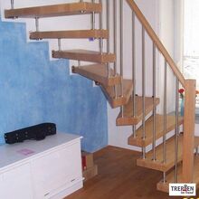 Holztreppe
